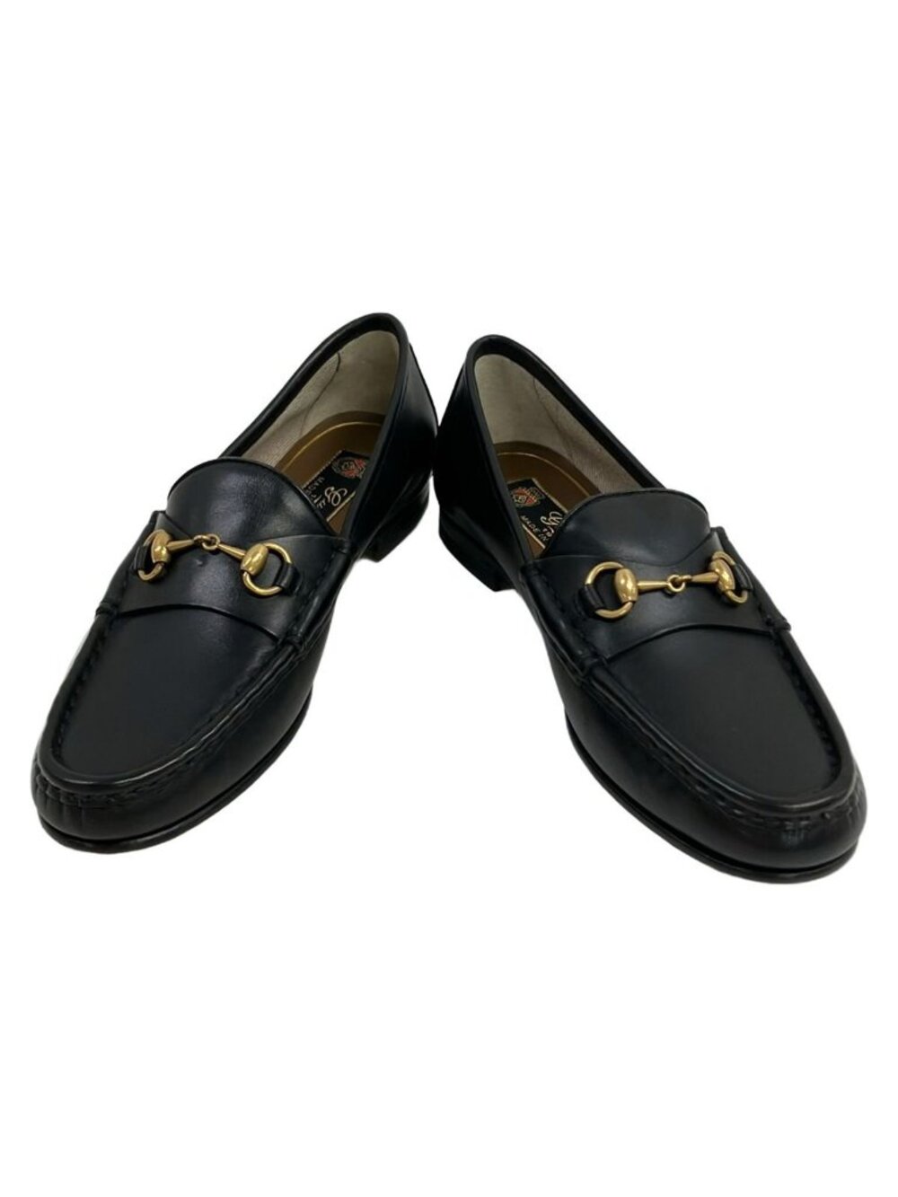 Gucci Loafers 36 Black Horsebit Leather - Picture 2 of 8